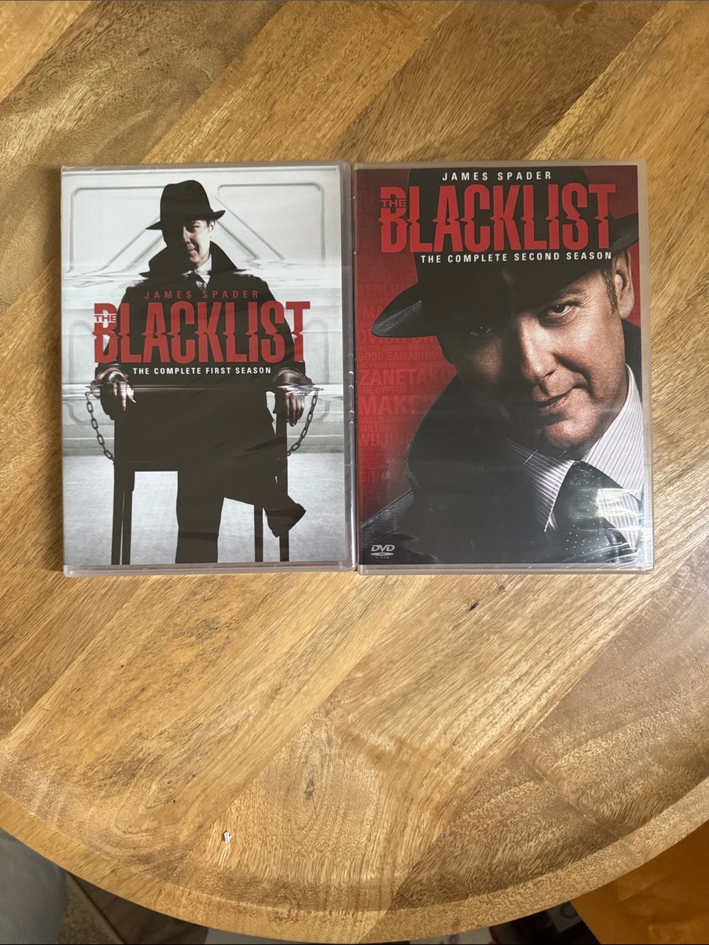 The Blacklist James Spader Complete Seasons 1 and 2 Sealed in Package DVD